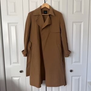 Theory Wool Cashmere Trench Coat